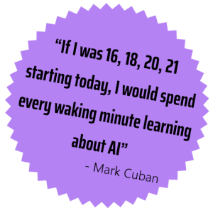 Mark Cuban on Learning AI